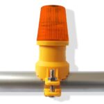 Site Safety Lamp vertical mount - front